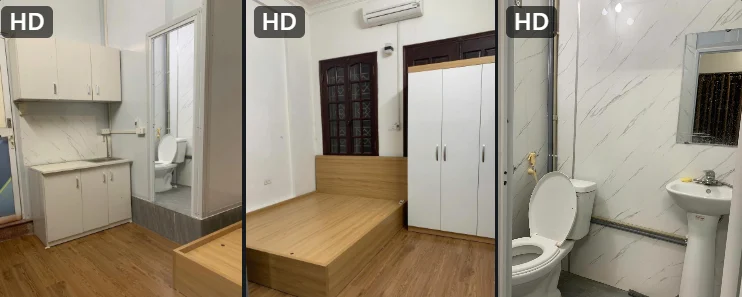 Ảnh phòng NT104 tại 27A6 Đầm Trấu